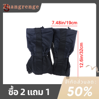 zhangrenge?Cheap? 2ชิ้นที่หุ้มขากันน้ำกลางแจ้งสำหรับเดินป่าตั้งแคมป์ปีนเขาเล่นสกีรองเท้าทะเลทรายรองเท้าป้องกันหิมะสนับแข้งขา