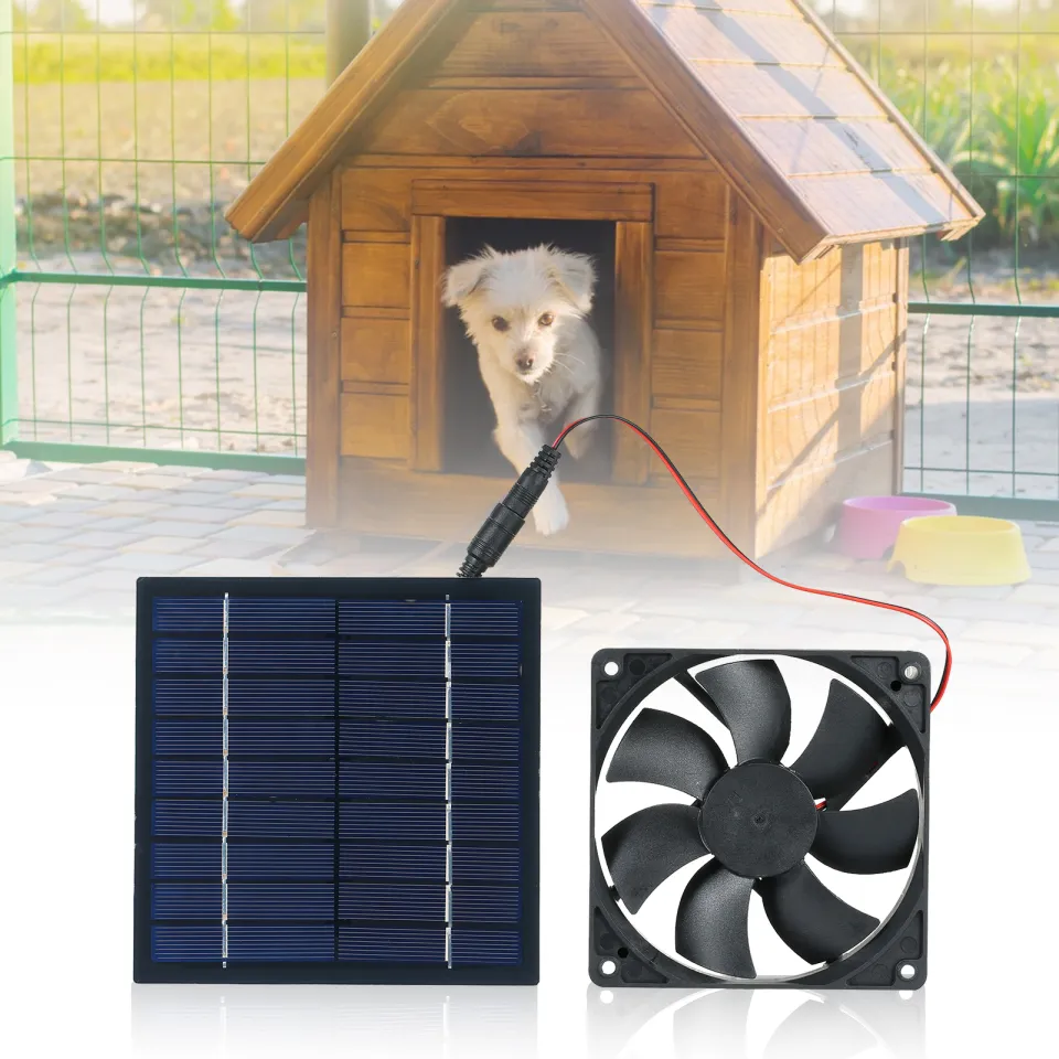 Solar Panel Powered Fan Mini Ventilator 5W 6V Solar Exhaust Fan Sunlight  Operated/ IP65 Water Resistance/ for Dog Chicken House Greenhouse RV Roof |  Lazada PH