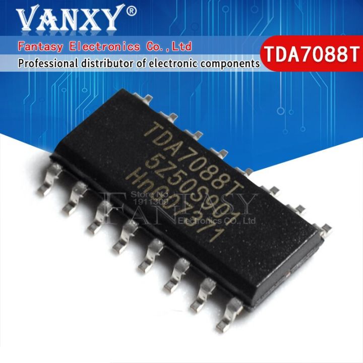 10pcs TDA7088T SOP16 TDA7088 SOP-16 7088T SOP WATTY Electronics