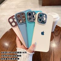 เครื่องดัดแปลง Apple XR เปลี่ยน 1314Pro หรูหราระดับไฮเอนด์ xr เปลี่ยน 13Pro เคสศัพท์กรอบโลหะให้ความรู้สึกบรรยากาศ