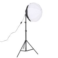 jfjg▽✎  55CM Photography Spherical Lighting Kits Continuous System Soft  Studio