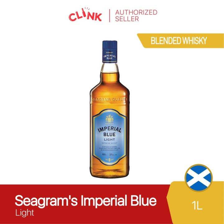 PPA wk4414eqbi6442 Seagram's Imperial Blue Light Imported Whisky 1L