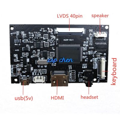 HDMI Audio 40pin LCD Driver Controller Board Kit for Panel HJ080IA-01E EJ080NA-04C 1024x768 android USB 5V