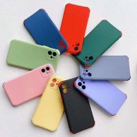 เคสปุ่มสีกันกระแทก สำหรับวีโว่ VIVO V23 5G / V23E / Y21 2021 / Y33S / Y21T / Y15S / V21 5G / Y20 / Y12S / Y12A / Y3S / Y30 / Y50 / Y01/T1X ป้องกันโทรศัพท์เลนส์กล้อง Y33T เคสกันกระเเทก 01