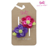 SATI-กิ๊บหนีบผม-FV. BACCA FLOWER CLIP-FCF074