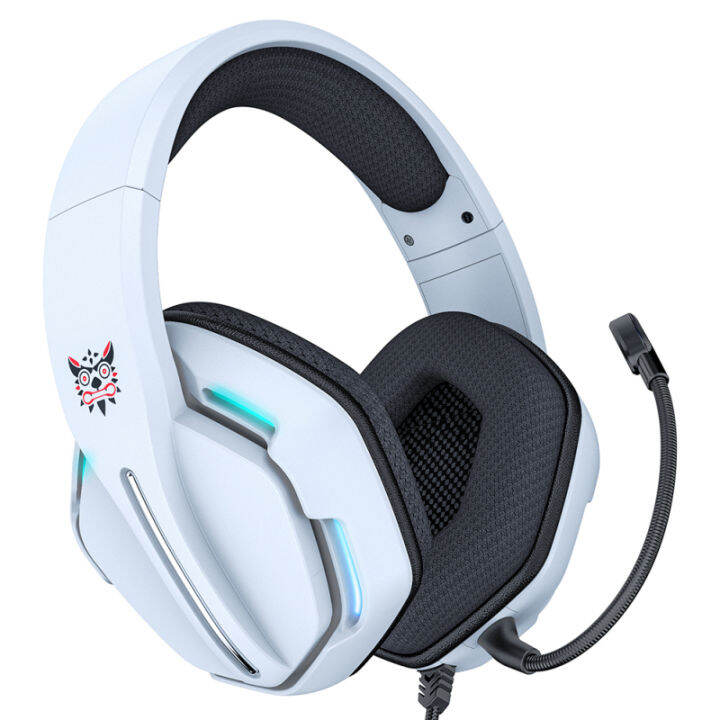 หูฟังแบบมีสาย-x27คล้องหูพร้อมไมโครโฟน-hd-headphone-gaming-ตัดเสียงรบกวน-rgb-เรืองแสงสำหรับวิดีโอเกมพีซี