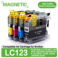 3 Set LC123 XL 123 Compatible ink cartridges for Brother LC123 MFC J4410DW J4510DW J870DW DCP J4110DW J132W J152W J552DW printer