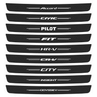 【CW】 1Pc Car Rear Trunk Bumper Protective Sticker for Honda Accord Civic 7 8 9 10 CR V 2 3 4 5 Pilot Fit HR V City Odyssey Insight