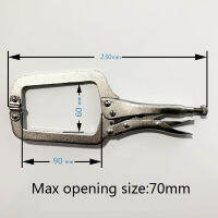 9 Inches C-type Woodworking Fixed Vigorously Pliers Industrial Grade Pressure Clamp Tool G25-1061