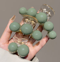 Wear Resistant Hair Clips Everything Goes Together Strong Hair Grip Fruit Green Sweet Pearl Design Personality