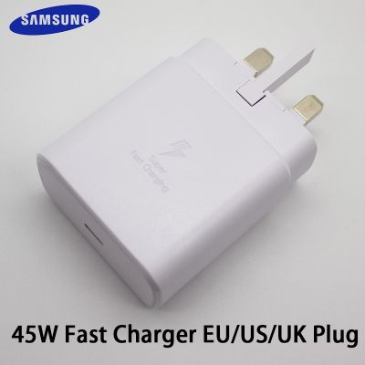 Samsung Quick Charger 45W Super Fast Charging EP-TA845 For Samsung Galaxy S23 S22 S21 S20 Note 10 Plus Note 20 Ultra 5G Note10