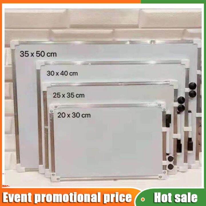 Stationary 2 Sided Aluminum White Board Whiteboard Lazada PH