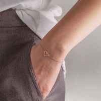 COD SDGREYRTYT [ZOMI] Womens Simple Heart Shape Bracelet / Birthday Gift / Birthday Accessories