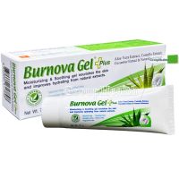 BURNOVA Gel Plus เบอร์นโนว่า เจล พลัส บำรุงผิวที่เป็นสิว คืนสมดุลความชุ่มชื่นให้ผิว ดูแลผิวแห้ง แพ้ง่าย 70 กรัม 1 หลอด