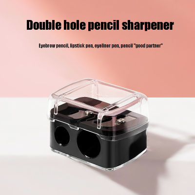 Battery Operated Pencil Sharpener Auto-Stop Pencil Sharpener Twist-Top Pencil Sharpener Portable Pencil Sharpener Dual-Hole Pencil Sharpener