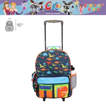 Dinosaur trolley school clearance bag