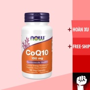 CoQ10 Now CoQ10 150 mgChống Oxi Hóa, Tai Biến Tim Mạch, Giảm Cholesterol