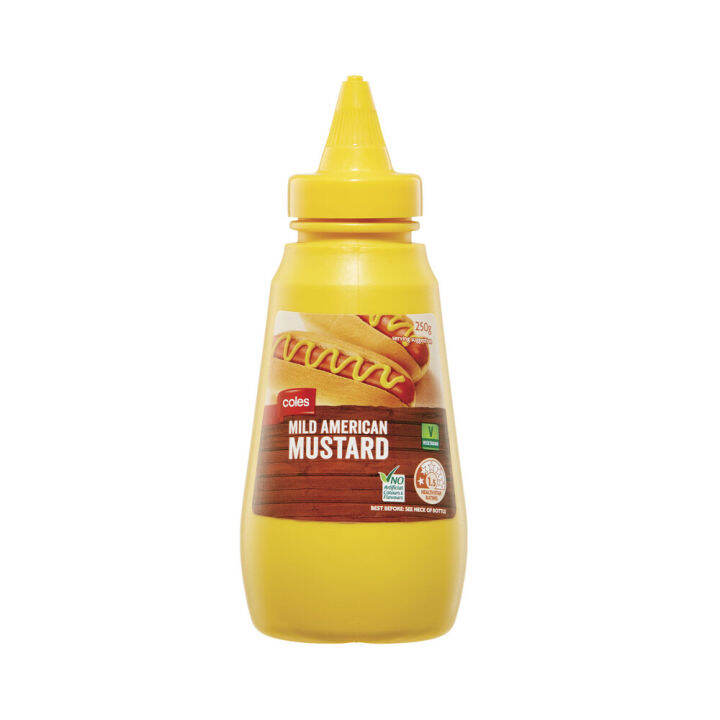 Coles Mild American Mustard 250G Lazada PH