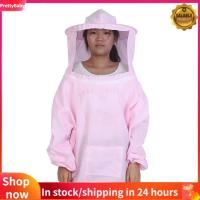 Professional Beekeeping Protective Jacket Suit Bee Keeping Equipment Pink