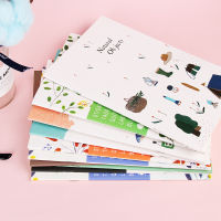 4PCS A5 Cute Cartoon Notebook Paper Cat Pattern Lined Paper Journals Notepad Cute Stationery School Office Supplies Planer 2022