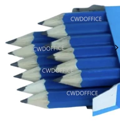 ดินสอดำ ราคาถูก สำหรับทำข้อสอบ 2B ด้ามสีฟ้า Kippy กล่อง 12 แท่ง