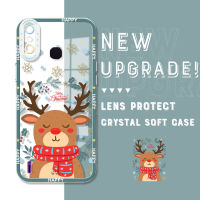 Casing Ponsel 4C อัจฉริยะสำหรับ Infinix Smart 4 X653C X653 Smart 6 Plus เคสการ์ตูนกันกระแทกของแท้ปลอกอ่อนเคสมือถือใสสำหรับคลุมทั้งหมดกล้อง