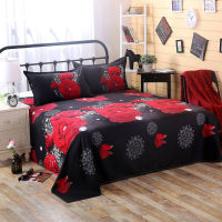 3PcsSet 3D Digital Rose Pattern Printing Bed Sheet Pillow Cover Bedding Set Queen King Twin size 3d Printing Home textile