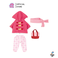 เมลจัง MELL CHAN® ชุดเมลจัง เสื้อกันหนาวสีชมพู (ลิขสิทธิ์แท้ พร้อมส่ง) Pink Duffled Coat ชุดตุ๊กตา Mellchan Mel-chan ชุดกันหนาว ตุ๊กตาเมลจัง ตุ๊กตาญี่ปุ่น