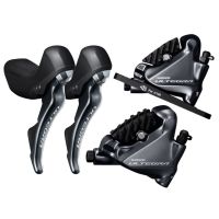 ชุดดิสเบรค SHIMANO ULTEGRA BR-R8070 R/L J-KIT + มือเกีย Ultegra ST-R8020 R/L  แบบแพ็คถุง