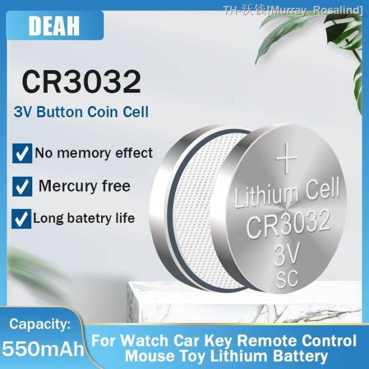 Lithium Battery 3v Button Cell Cr3032 Rechargeable Battery 210pcs
