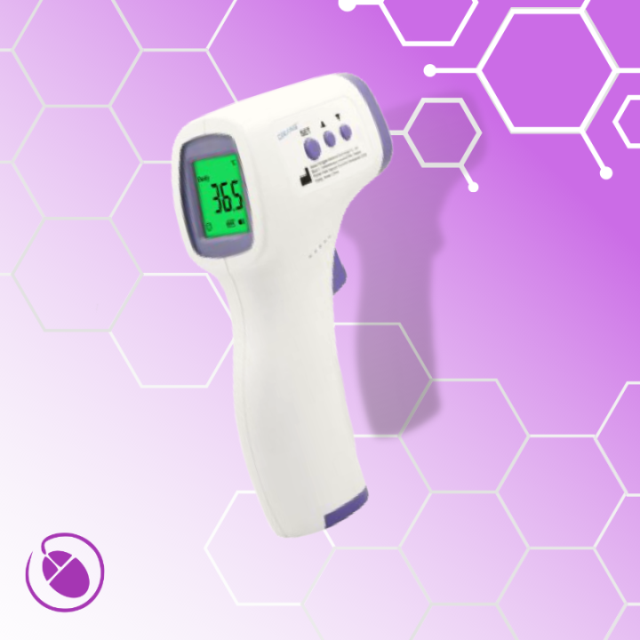 100 Authentic NoContact Body Infrared IR Digital Thermometer Thermal Scanner Ergonomic Gun