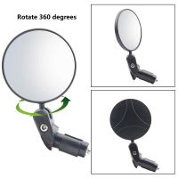 2023 NEW 1/2PCS Universal Bicycle Rearview Mirror Adjustable Rotate Wide-Angle Cycling Handlebar Rear View for MTB Road Bike Accessories