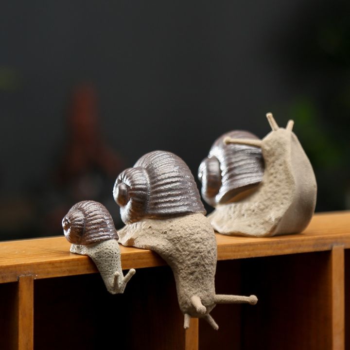 t-ceramic-small-snail-ornaments-bonsai-micro-landscape-home-decoration-accessories-for-living-room-tea-pets-desk-decorations