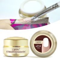 CANNI Golden Bottle 15ml Camouflage Thin Easy Dry UV Soak Off 25 Nude Color Jelly Nail Sculpture Extension Gel Laquer