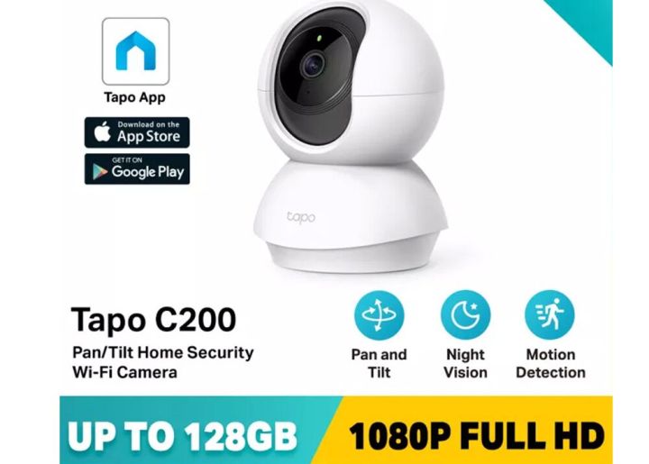 Cámara Ip Tp-link Tapo C210 2k 3mp Wi-fi + 128gb