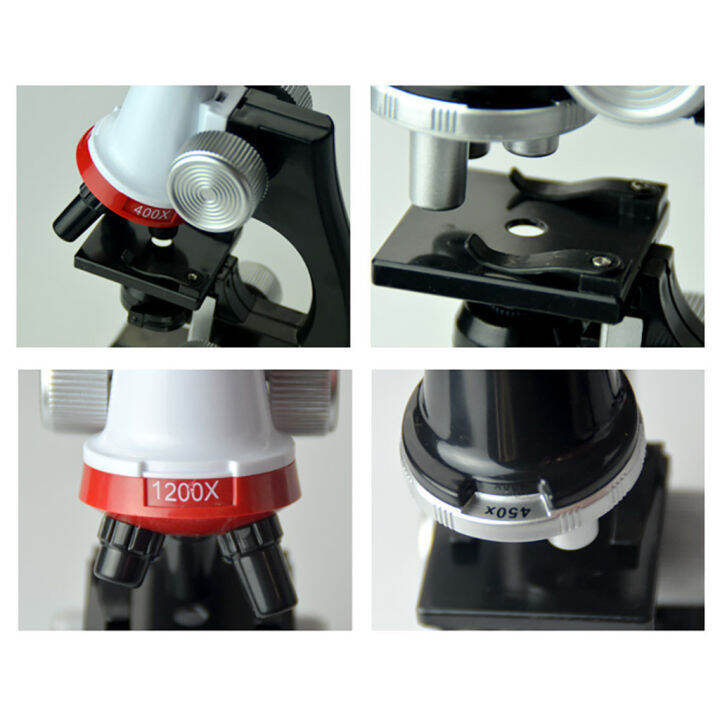 กล้องจุลทรรศน์-microscope-educational-series-with-led-100x-400x-and-1200x-กล้องจุลทรรศน์อิเล็กตรอน-กล้องไมโครสโคป-กล้องจุลทรรส-เหมาะกับเด็กปฐมวัยขึ้นไป