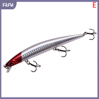 【RAI】 13ซม.15กรัมปลายาวใหญ่ Mino TOP Fishing lures เหยื่อแข็งสำหรับตกปลาเกียร์