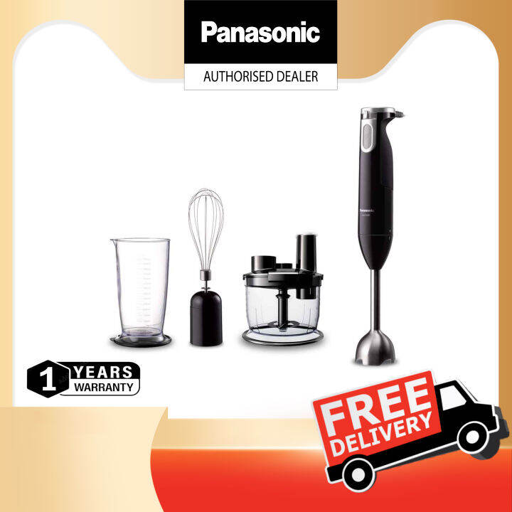 PANASONIC MX-SS40 HAND BLENDER (600W) 5 SPEED MX-SS40BSK | Lazada