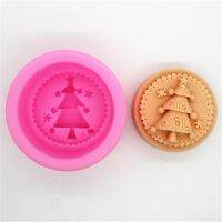 Handmade Home Making Candle Mold Gift Cake Craft Tree Christmas Silicone