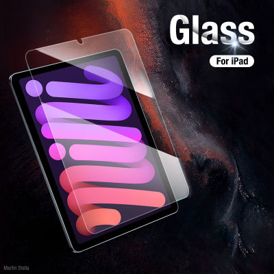 For Mini 6 2021 8.3 9th 9 5 Pro 11 12.9 Tempered Glass Screen Protector For Air 4 3 2 2020 10.2 8 8th 6th Accessories