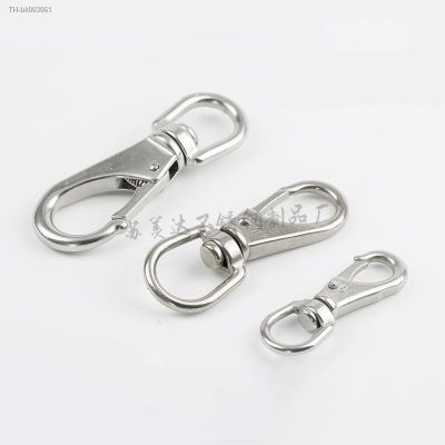 ↂ M4 M5 M6 M7 Swivel Snap Hook Carabiner Spring Buckle Chain Pet Buckle 304(A2) Stainless Steel