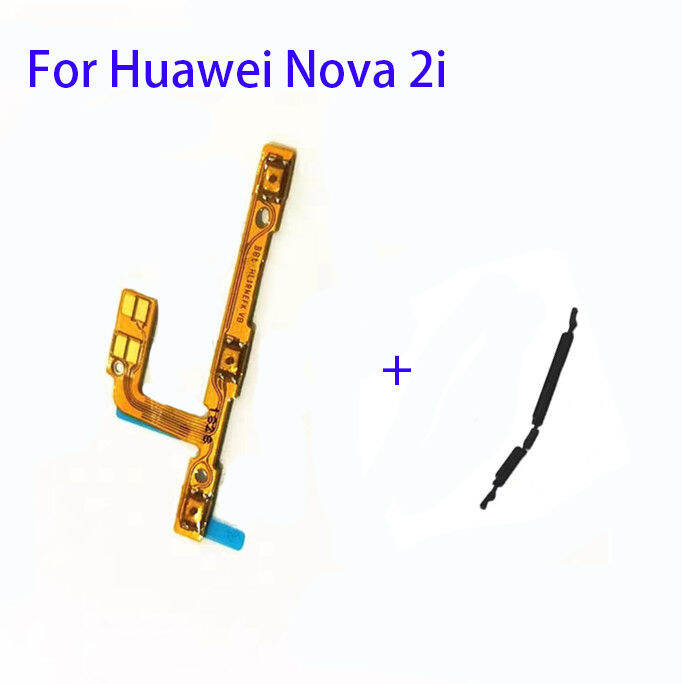 อะไหล่สายเคเบิลยืดหยุ่น-huawei-nova-2i-สายเคเบิ้ลยืดหยุ่นสำหรับปุ่มเปิดปิดปุ่มปรับระดับเสียง