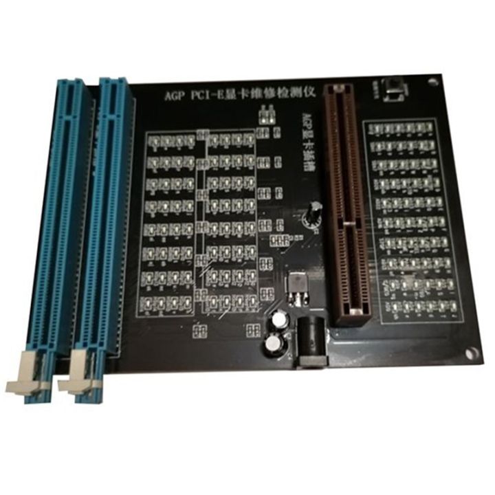 agp-pci-e-x16-dual-purpose-socket-tester-display-image-video-card-checker-tester-graphics-card-diagnostic-tool