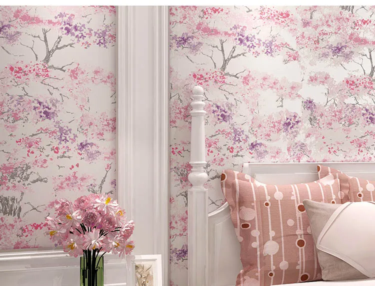 Romantic Sakura Tree new design background home decoration wallpaper |  Lazada