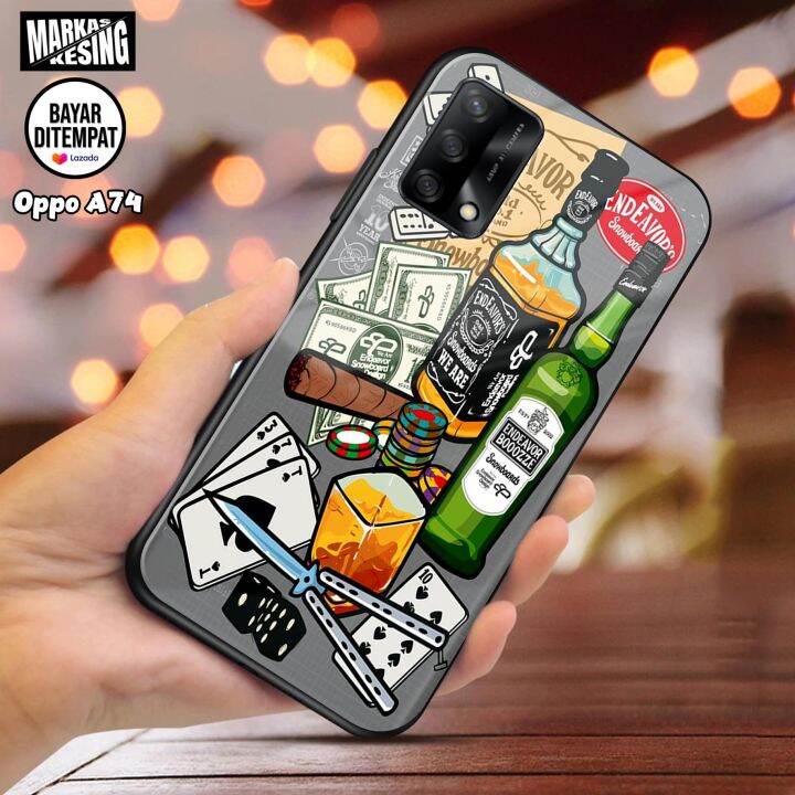 casing hp oppo a74 keren