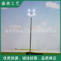 [COD] Stadium light sand architectural model moss micro-landscape square light-No.4