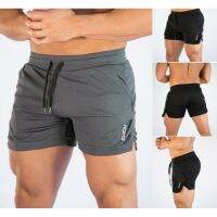 ☾∋ tqw198 Men Swim Fitted Shorts Bodybuilding Workout Gym Running Tight Lifting Shorts