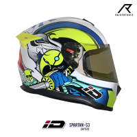 หมวกกันน็อค ID HELMET SPARTAN S3-ขาว