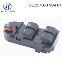 Front Right Drive Side Power Window Master Control Switch For 2009-2011 Honda City 35750-TM0-F01