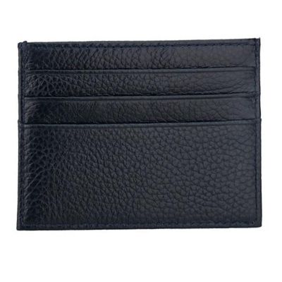 BIBITOP Genuine Leather Candy Color Credit Card Cover Multi Slot ID Card Holder 10.3*7.6cm